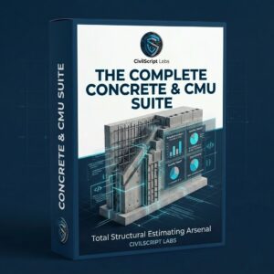 The Complete Concrete & CMU Suite